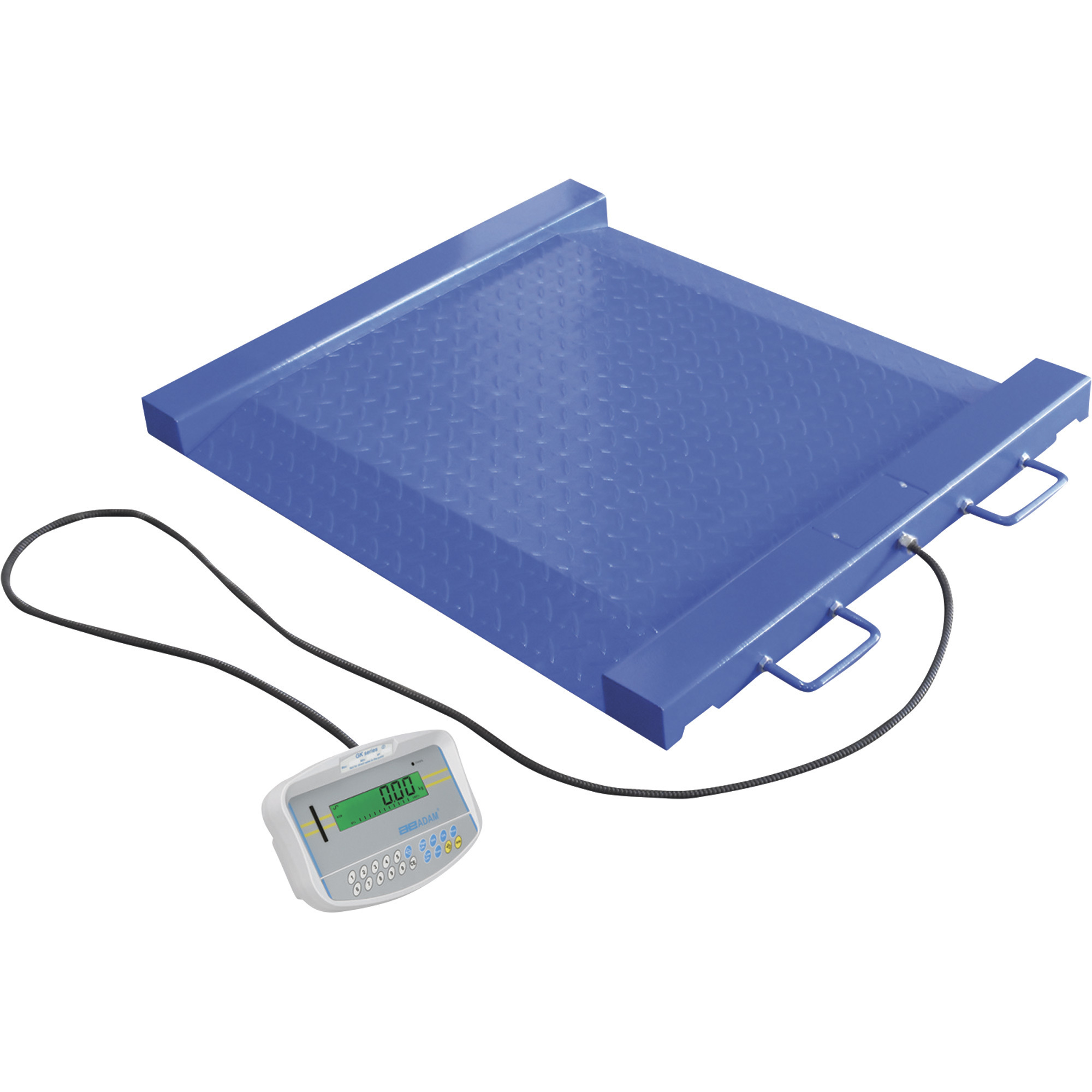 Adam Equipment Portable Drum/Wheelchair Platform Scale, 1,100Lb. Capacity